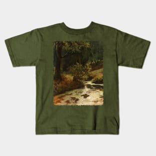 Brook in the Woods near Oosterbeek Kids T-Shirt